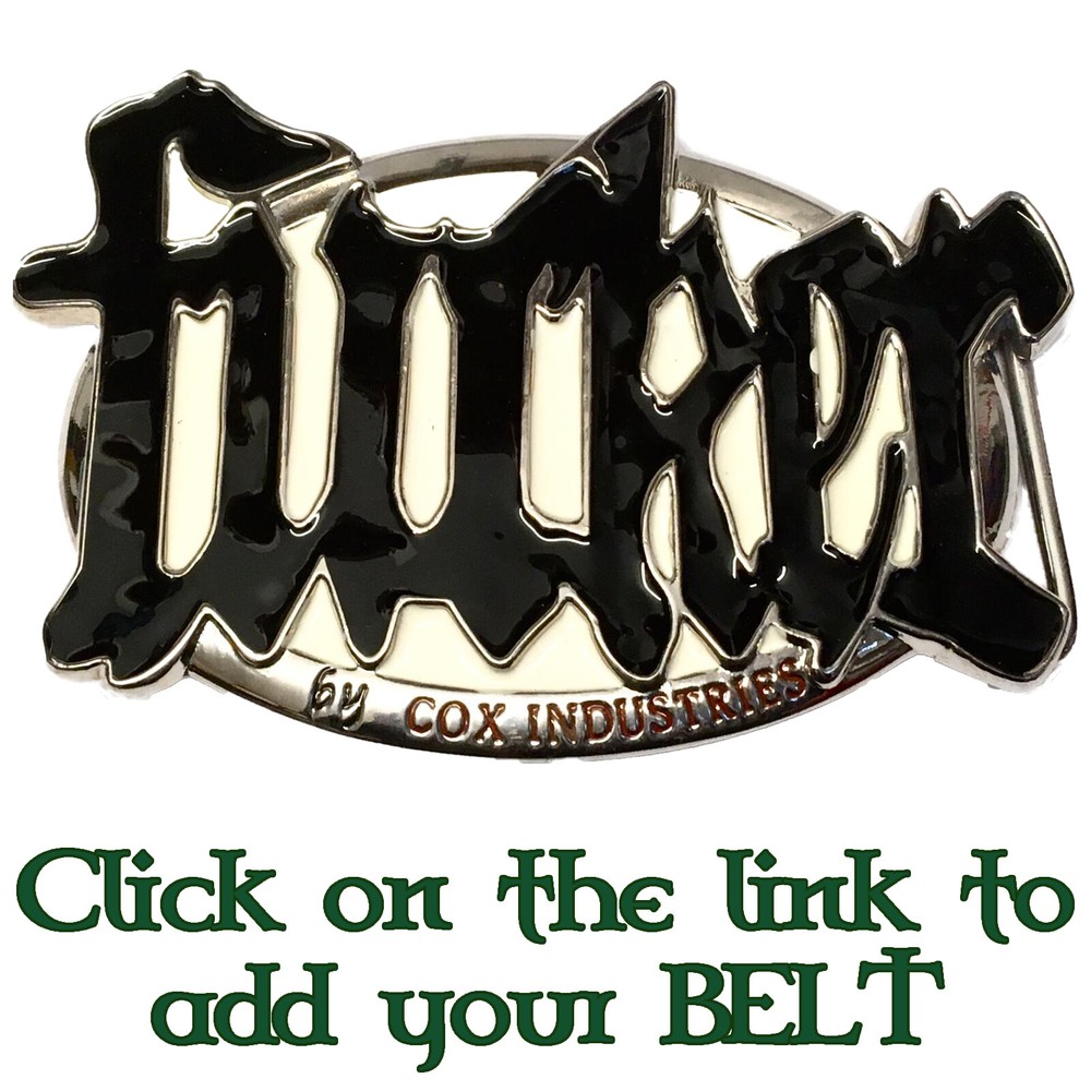 Furker Belt Buckle Biker offensive swear Sex Rude Naughty