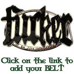 Furker Belt Buckle Biker offensive swear Sex Rude Naughty
