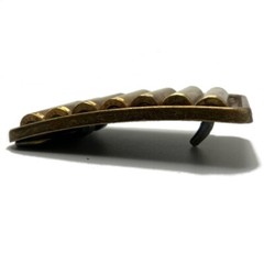 Bullet Casing Belt Buckle Western Cowboy Heavy Duty