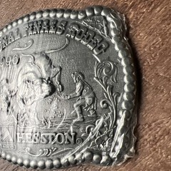 Vintage 1996 Hesston National Finals Rodeo (NFR) Belt Buckle Sealed