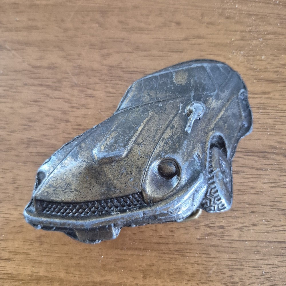 Men&rsquo;s Vintage Muscle Sports Car Heavy Duty Metal Belt Buckle 70s