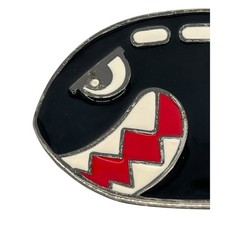 Nintendo Belt Buckle Mens OS Black Bullet Bill Super Mario World 2007 Enamel