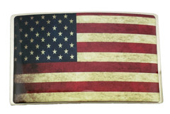 New US Men American Women Country Flag Belt Buckle Western Cowgirl Cowboy Rodeo
