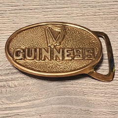 Choice – Vintage Belt Buckle; Guinness; Anheuser-Busch; Bass; Western; US