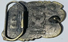 Limited Edition « I&rsquo;d Rather Be Hunting » Buckle Great American Buckle Co. #529
