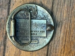 Vintage Mac Tools Round Stars Limited Edition Metal Belt Buckle