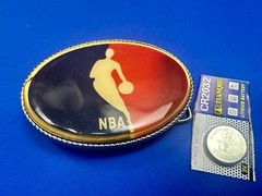 NBA Basketball Player Led Light Flashing Belt Buckle W/ Fresh Battery!