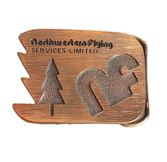 Northwestern Flying Services Limited Belt Buckle Dean The Belt Buckle King USA