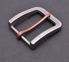 Sturdy Quality Solid Stainless Steel Leathercraft Heel Bar Belt Buckle 40MM