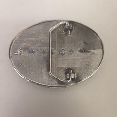 Aminco Belt Buckle Lot Mens Silver Western Heritage Floral Dancing Couple Set 2