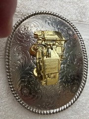 Big Rig Truck Belt Buckle Trucking Trucker Cowboy Rodeo hebilla del cinturón New