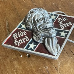 RIDE HARD DIE FREE Great American Products BELT BUCKLE. 3096