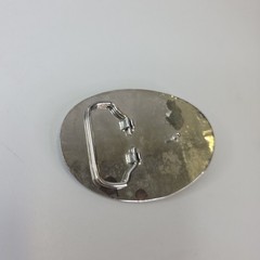 Silver Tone Metal Belt Buckle State Of Texas Lone Star Western Fashion Cowboy