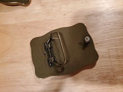 Antique Brass Blank Buckle Belt Buckle fit&rsquo;s up to 1-1/2&Prime; or (38mm) WIDE BELT