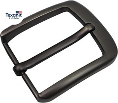 1.5-Inch (38-40 Mm) Square Belt Buckle – Single-Prong Metal Replacement for Leat