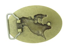 Cowboy Bull Rodeo Bronze-Plated Metal Belt Buckle