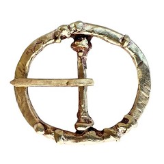 Handmade Solid Brass Belt Buckle USA | 1.5&Prime; « HORSES » Retro Artisan Buckle Men