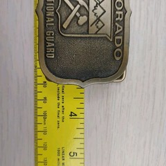Colorado Army National Guard Belt Buckle