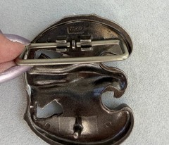 AVON Vintage 80s Pewter-Tone American Bald Eagle Belt Buckle Patriotic America