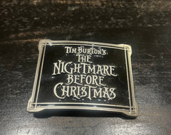 TIM BURTON&rsquo;S THE NIGHTMARE BEFORE CHRISTMAS Belt Buckle -Officially Licensed New