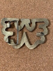 Waylon Jennings Flying W BRASS Belt Buckle Solid Metal