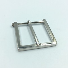 Shiny 935 Argentium Silver Simple Fine Men&rsquo;s Belt Buckle
