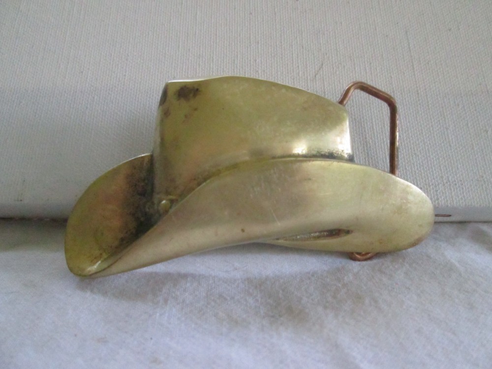 Antique Brass Color Western Style Belt Buckle For 1.5&Prime; Wide Belts