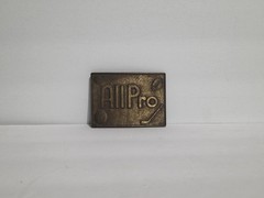 VTG All Pro Hockey Football Basketball Baseball Sports Belt Buckle Bronze Color