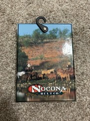 NOCONA Western Oval Belt Buckle TEXAS Floral 37674 Crumrine Rodeo New NWT
