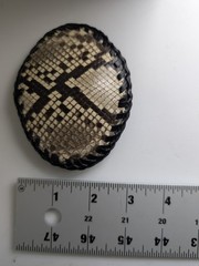 Genuine Python Snakeskin Belt Buckle The Skin Shop Leather Braided Western