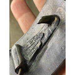 Vintage metal 1978 PPI Teas Longhorns Belt Buckle &lsquo;Denver Colo&rsquo; 2×3