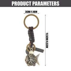 Unique Carp Fish Keychain With Hollow Design Unique Keyrings For Gift Seekers