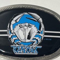 Cancer belt buckle, Cancer Crab Horoscope Astrological Zodiac Sign