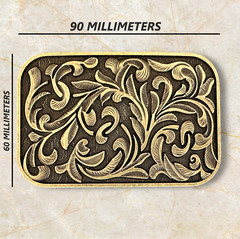 WESTERN BUCKLE COWBOY COWGIRL RODEO BELT BUCKLE FOR BELT STRAP 1-1/2&Prime;