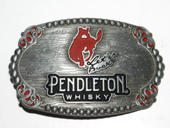 New 2023 Montana Silver Smiths Pendleton Whisky Belt Buckle Buck Limited Ed.