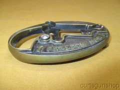Vintage Freedom Arms Pistol Belt Buckle Holster Made in Wyoming
