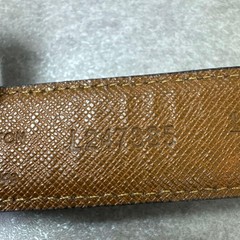 Louis Vuitton Pre-Owned Damier Sainteur Belt