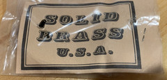 1980&rsquo;s AM General Advanced Mobility Military Solid Brass Belt Buckle New In Bag