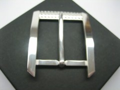 STERLING SILVER 925 BUCKLE WITH GENUINE LIZARD 1.5&Prime; BELT MADE IN U.S.A.