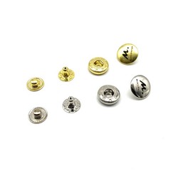 Personalized Logo/Text Brass Snap Buttons,Leather Snaps,4size 8/10/12.5/15mm lot