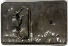 Parkour Rectangular Pewter Metal Belt Buckle 3.5&Prime; X 2.5&Prime; Athletic Training