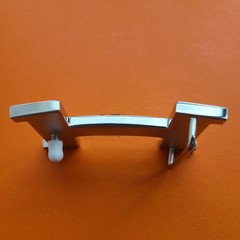 38mm H Silver Brushed Constance Belt Buckle