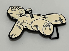 VooDoo Doll Cartoon Belt Buckle Enamel Metal Men Woman Unisex Cartoon