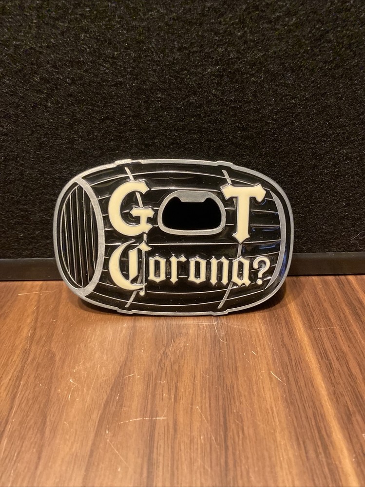 Men’s Got Corona Belt Buckle Bottle Opener