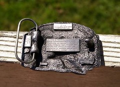Rocky Mountains Commemorative 1993 Siskiyou Belt Buckle # 206 of 2500 Oregon