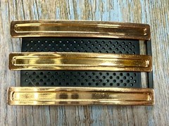 Adidas Golf 3 Stripe Gold & Black Color – Trophy Award Style Belt Buckle