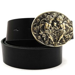 Gemini belt buckle, Twins Horoscope Astrological Zodiac Sign solid belt buckle