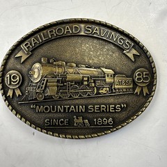 Railroad Savings « Mountain Series » 1985 Since 1896 # 4 of a Collectors Series
