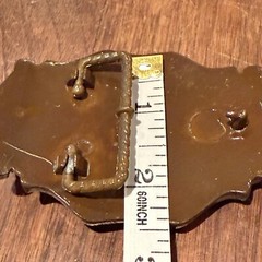 Vintage 1978 Pheasant Bird Belt Buckle Buckle Brass Raintree Made In USA