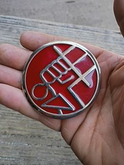 HELLBOY BELT BUCKLE UNIVERSAL STUDIOS Comic Con Hell Boy